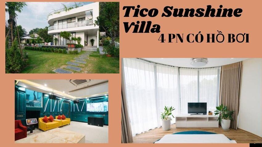 Top 20 Biệt thự Flamingo Đại Lải villa view đẹp có hồ bơi chuẩn 4-5 sao
