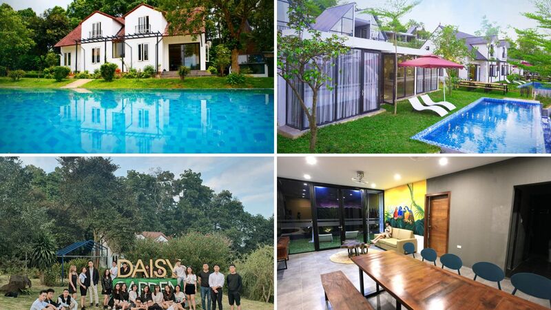 Top 15 Resort Ba Vì giá rẻ view đẹp có hồ bơi thích hợp nghỉ dưỡng cuối tuần