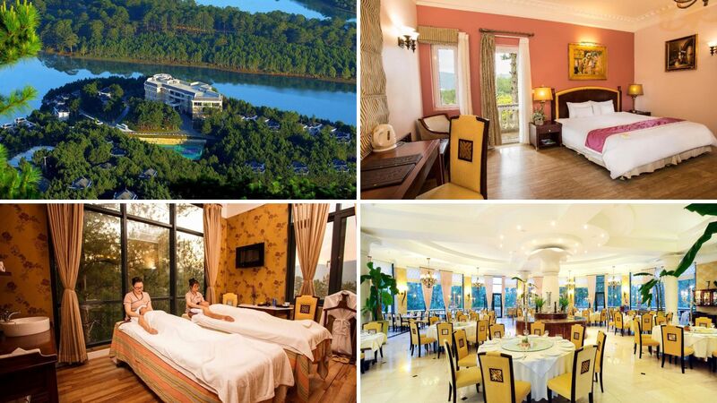 Top 20 Resort Đà Lạt giá rẻ đẹp gần Hồ Tuyền Lâm view rừng thông nổi tiếng