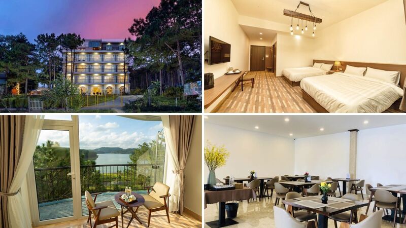 Top 20 Resort Đà Lạt giá rẻ đẹp gần Hồ Tuyền Lâm view rừng thông nổi tiếng