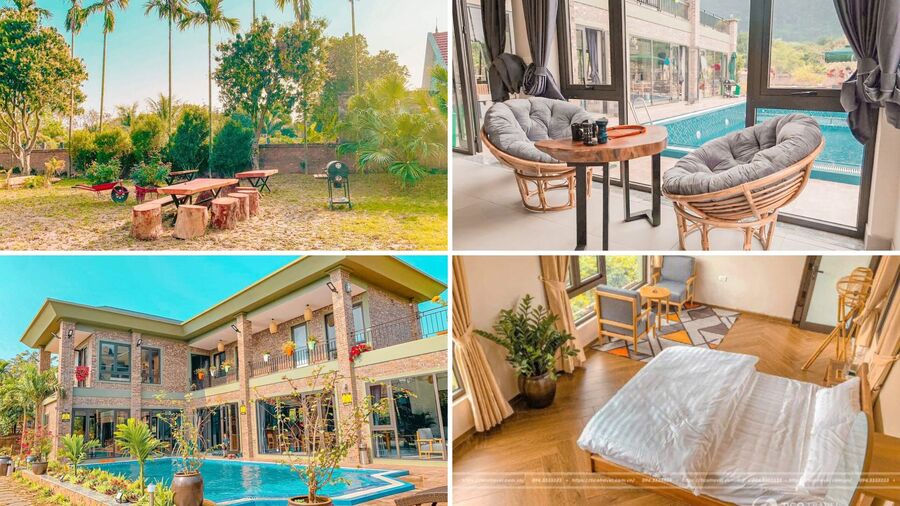 Top 22 Biệt thự villa Sóc Sơn có bể bơi view đẹp cho thuê nguyên căn