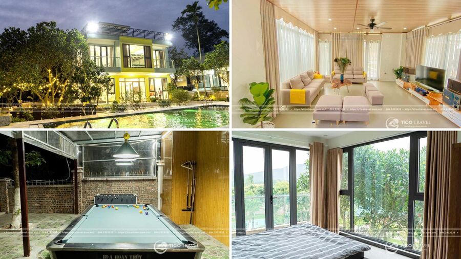 Top 22 Biệt thự villa Sóc Sơn có bể bơi view đẹp cho thuê nguyên căn