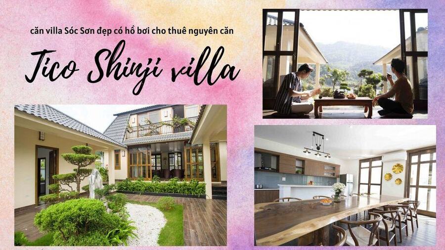 Top 22 Biệt thự villa Sóc Sơn có bể bơi view đẹp cho thuê nguyên căn