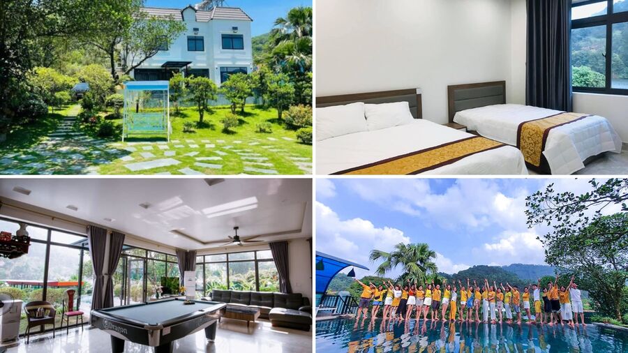 Top 22 Biệt thự villa Sóc Sơn có bể bơi view đẹp cho thuê nguyên căn