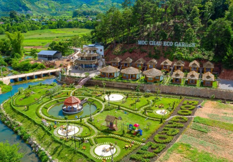 Mộc Châu Eco Garden - Nơi rộng mở nét xanh miền Tây Bắc núi rừng