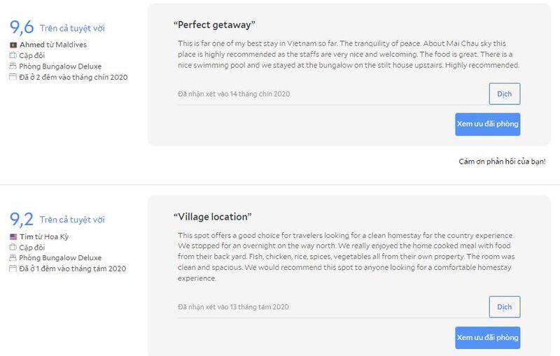 Mai Châu Sky Resort - Ôm trọn bao la đất trời Tây Bắc