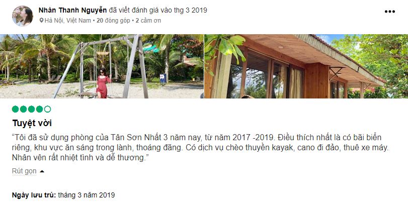 Tân Sơn Nhất Côn Đảo Resort - Nghỉ dưỡng 4 sao miền biển xa