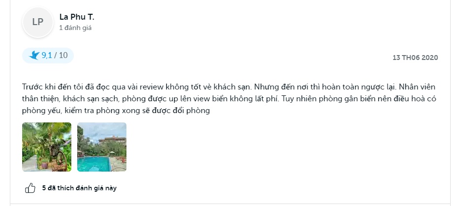 Hòa mình cùng thiên nhiên với Tropicana Resort Phu Quoc