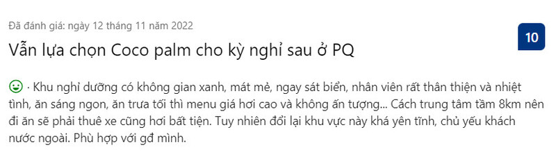 Coco Palm Beach Resort & Spa - "Hawaii thu nhỏ" giữa lòng đảo ngọc