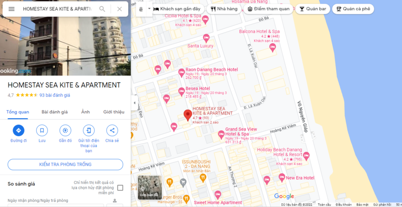 Homestay Sea Kite Đà Nẵng - Nét mộng mơ bên bờ thơ mộng