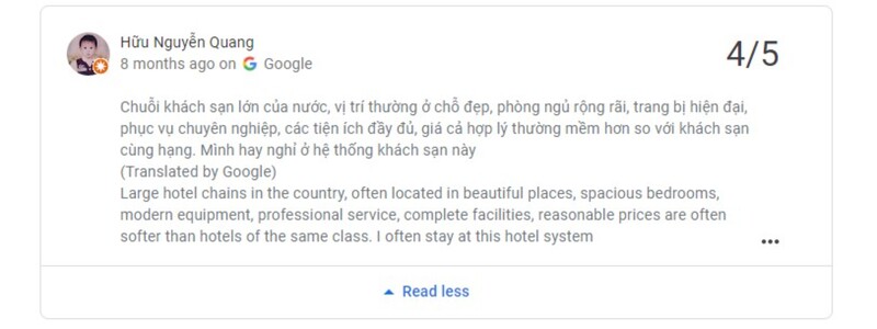 Khách sạn Mường Thanh Hà Nội - Thương hiệu làm nên chất lượng