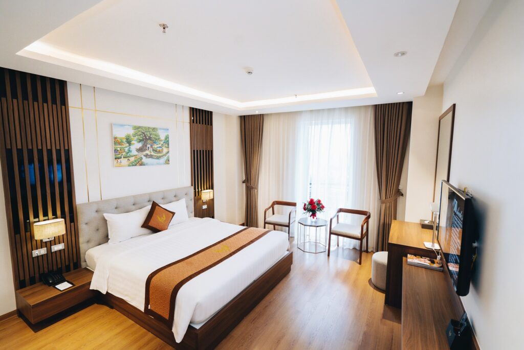 Mạnh Quân Luxury Hotel: Biệt thự sang chảnh tại Vĩnh Phúc