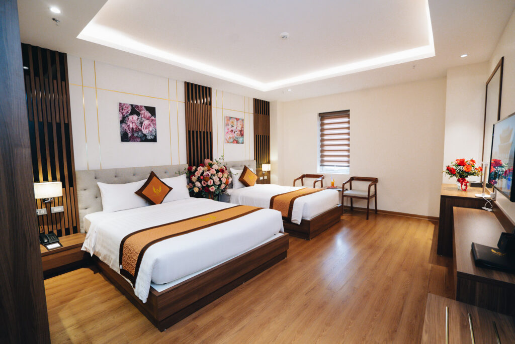 Mạnh Quân Luxury Hotel: Biệt thự sang chảnh tại Vĩnh Phúc