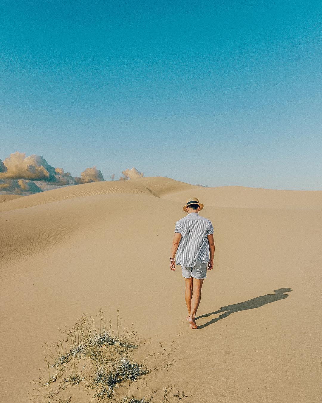 Đồi cát trắng Mũi Né - Điểm sống ảo và giải trí siêu "hot"