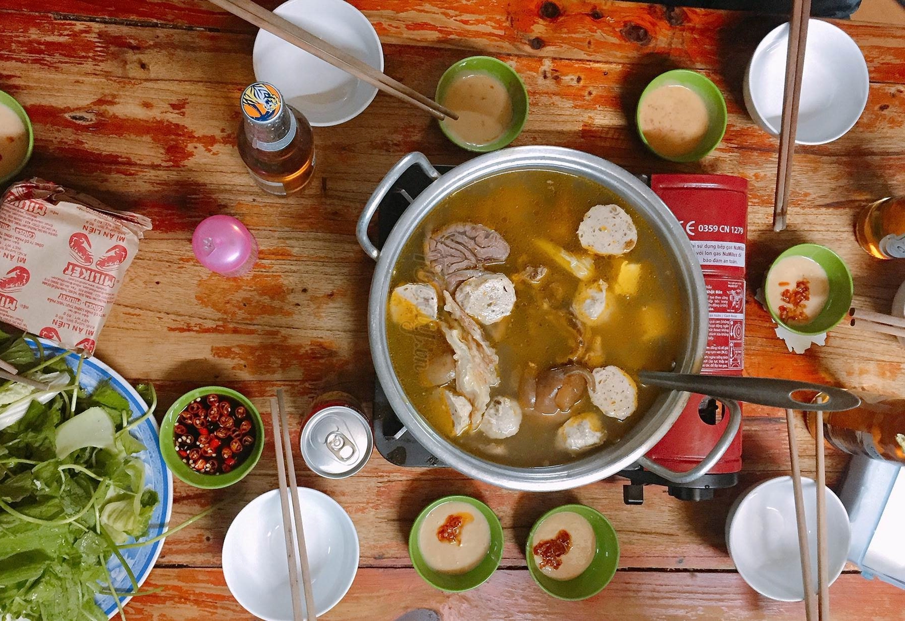 lẩu bò Ba Toa Đà Lạt