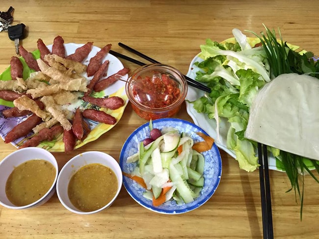 Nem nướng Đà Lạt