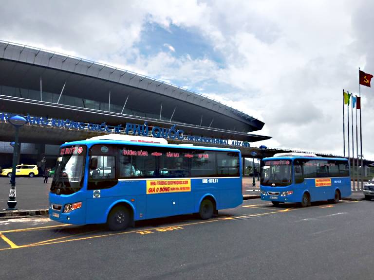 Xe đưa đón sân bay Phú Quốc