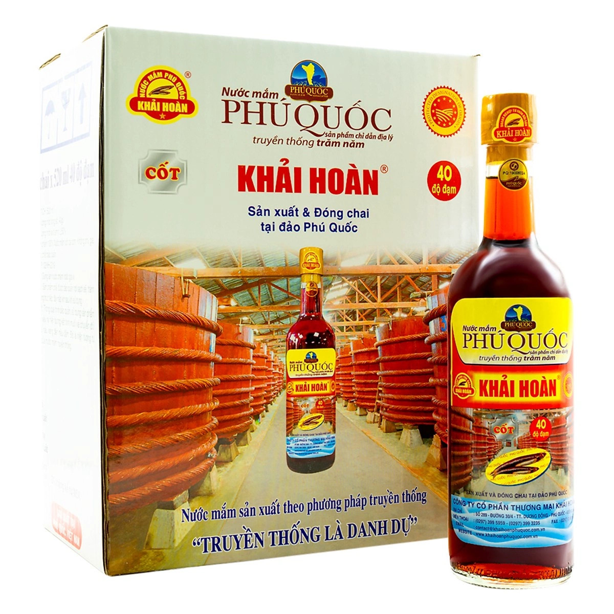thùng nước mắm Phú Quốc