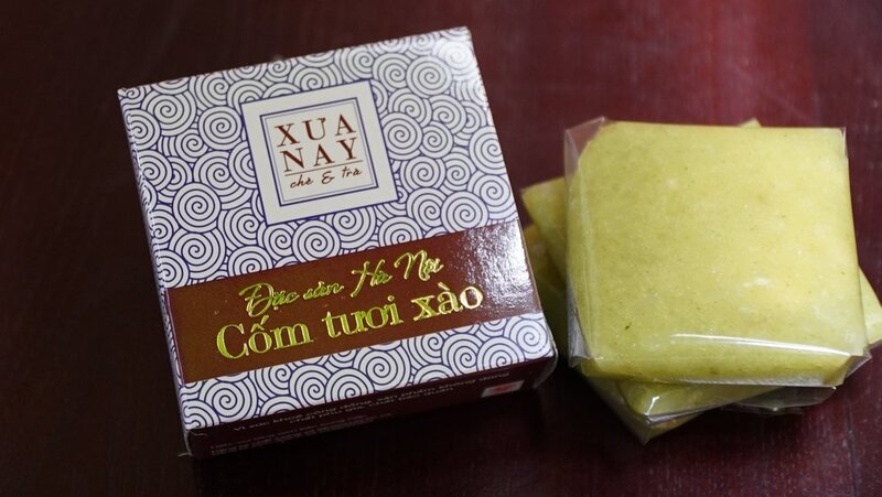 Bánh cốm Hà Nội - Thức quà tuổi thơ của người dân thủ đô