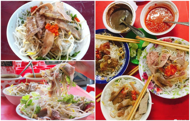 bún mắm nêm Huế