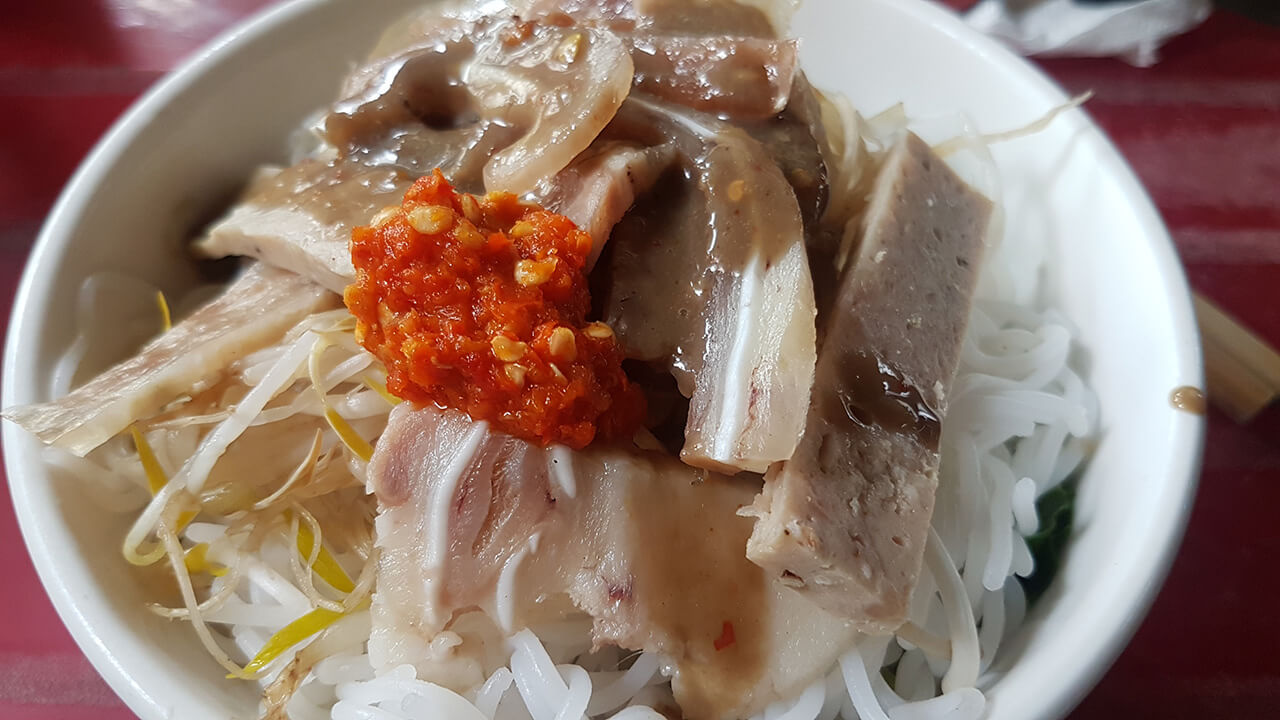 bún mắm nêm Huế