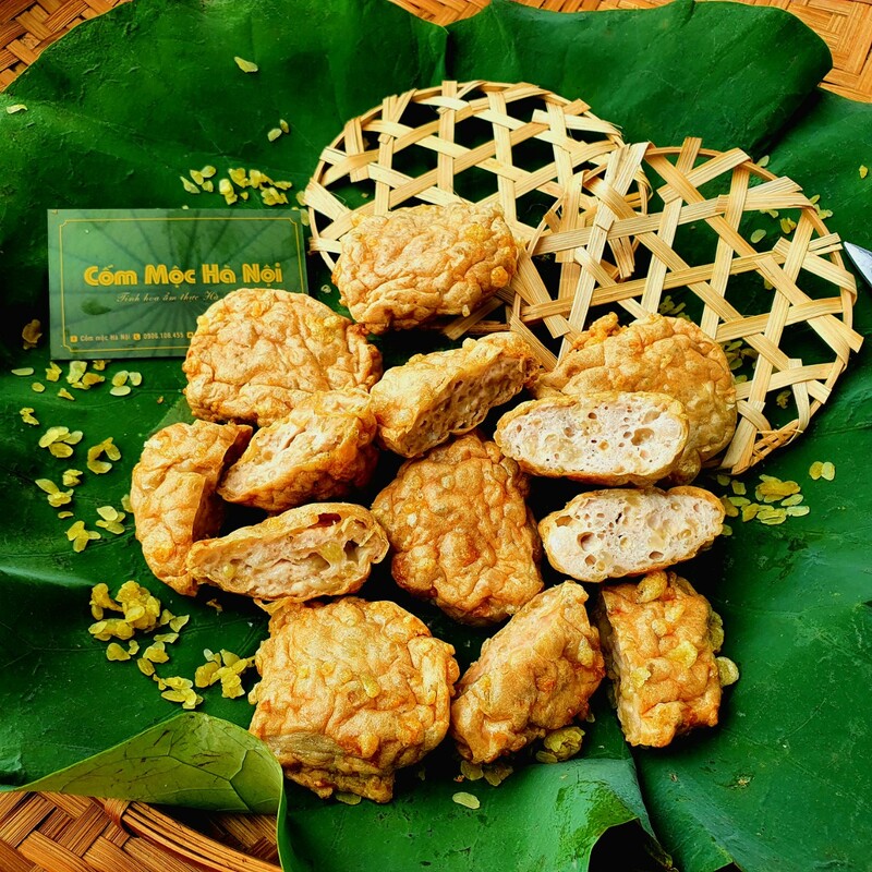 Chả cốm Hà Nội - Tinh hoa văn hóa ẩm thực Hà Thành