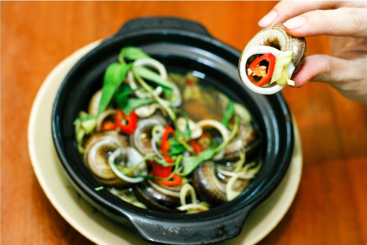 ỐC NÚI TÂY NINH- HƯƠNG VỊ ĐẬM CHẤT THÔN DÃ