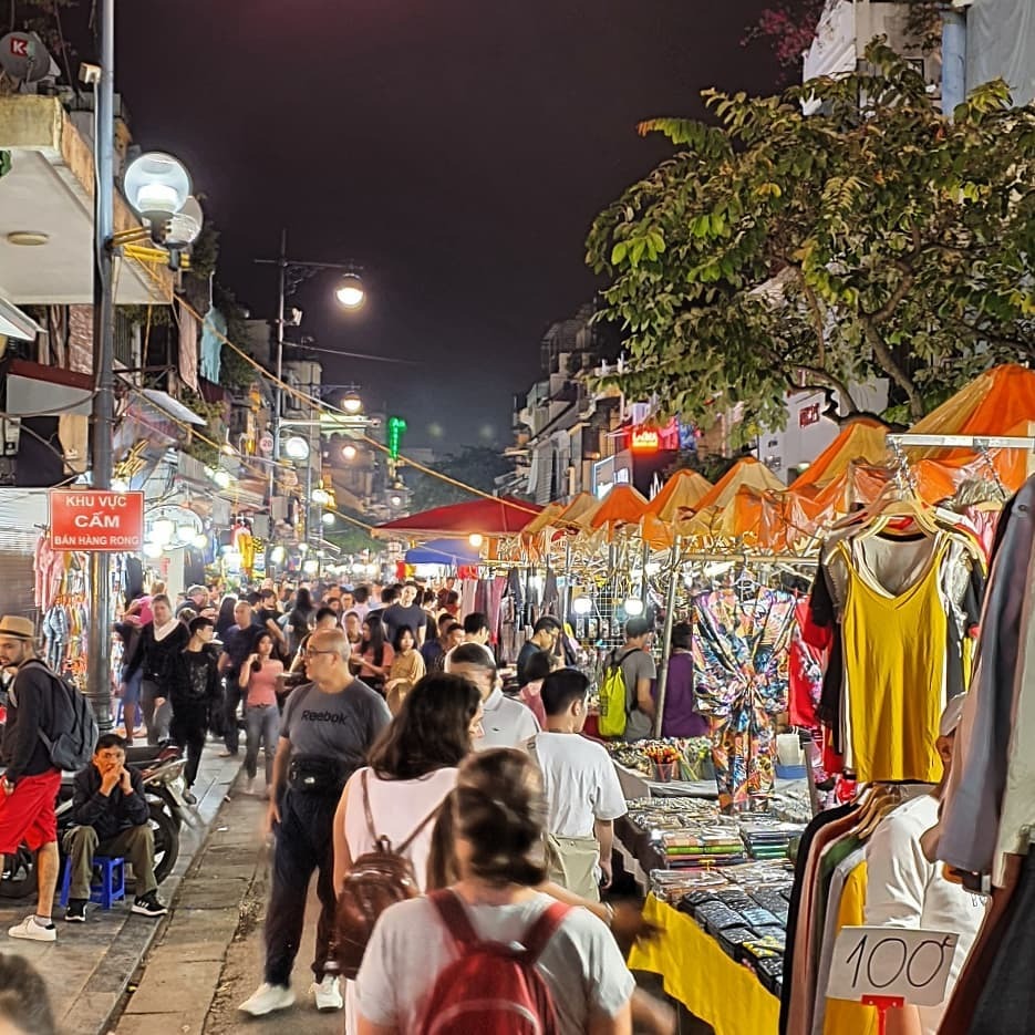 phố đi bộ hà nội