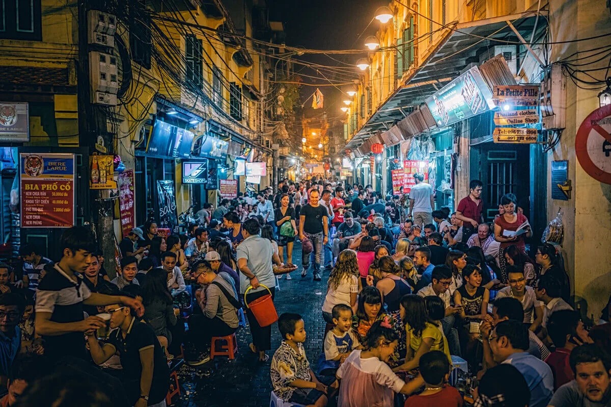 phố đi bộ hà nội