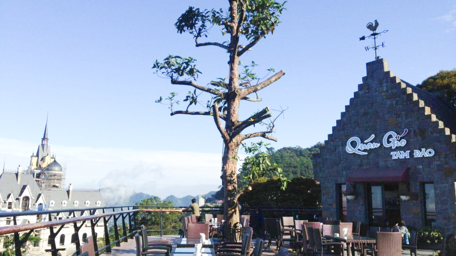 Quán gió Tam Đảo - Quán cafe trên mây tuyệt đẹp