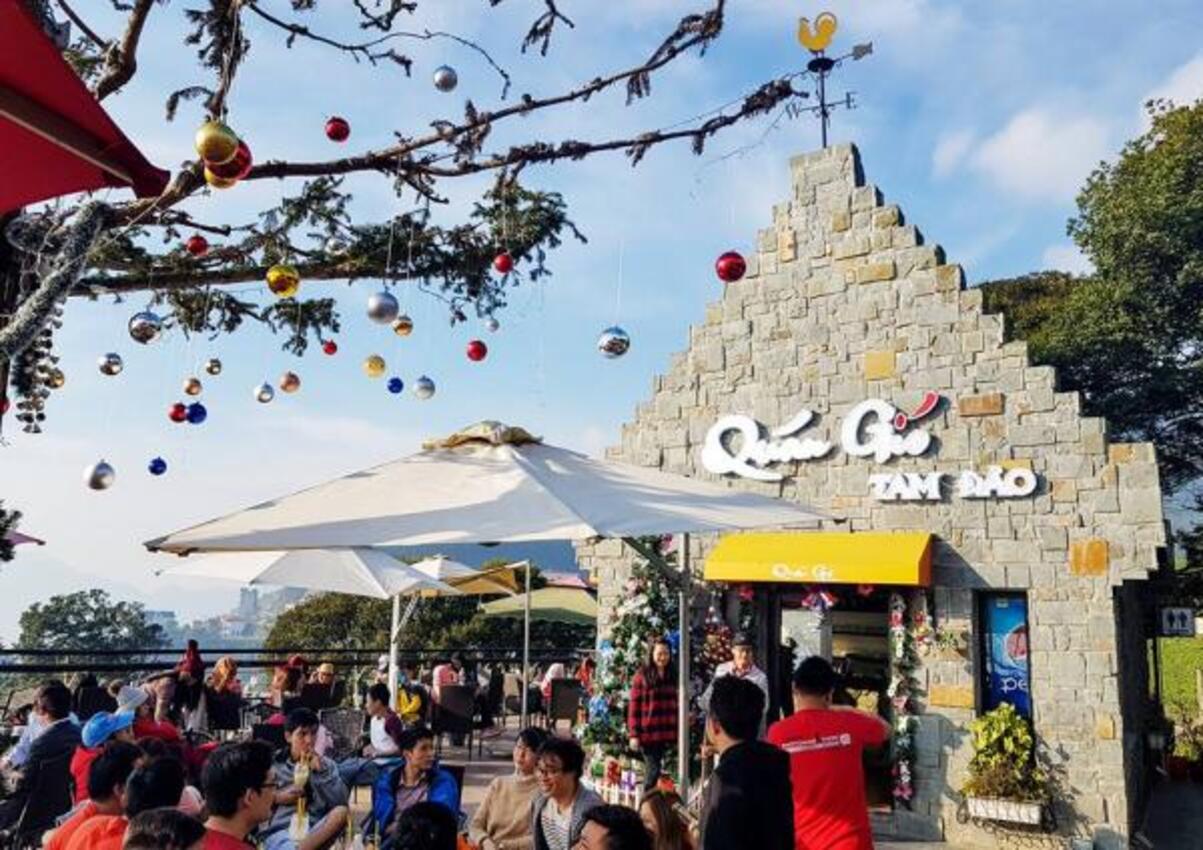 Quán gió Tam Đảo - Quán cafe trên mây tuyệt đẹp