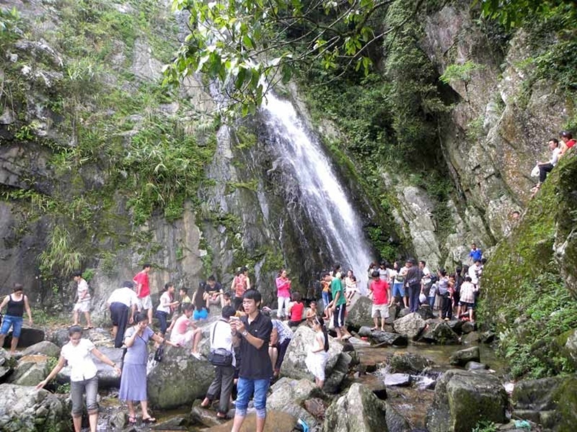 thác bạc tam đảo