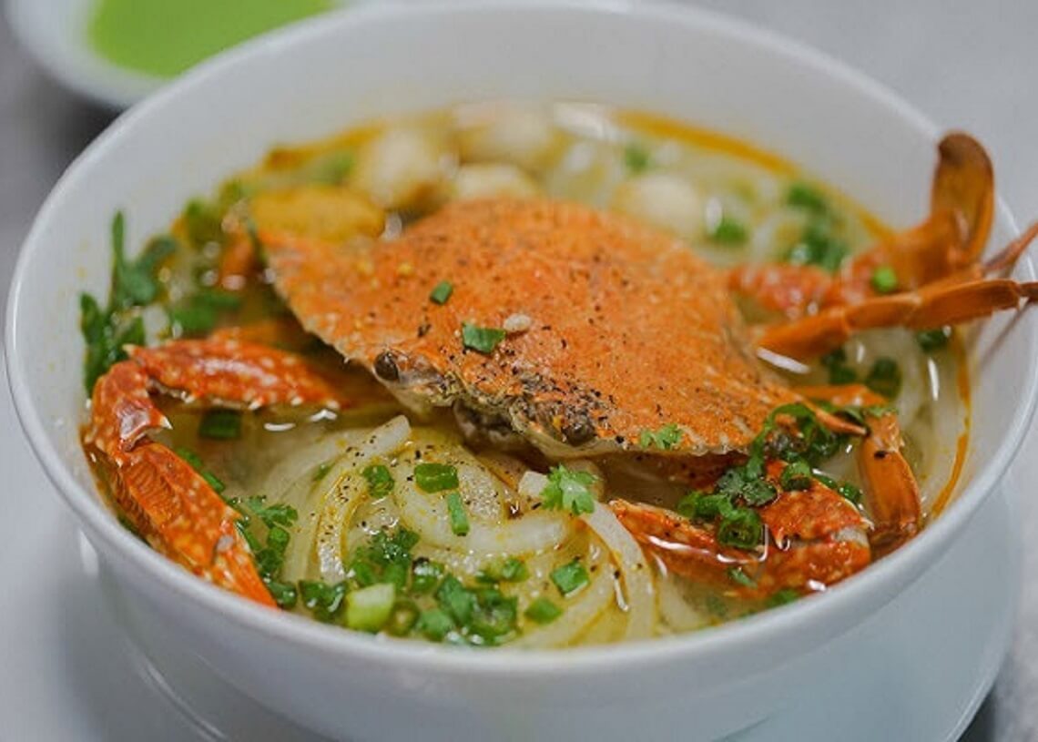 bánh canh ghẹ Cần Thơ