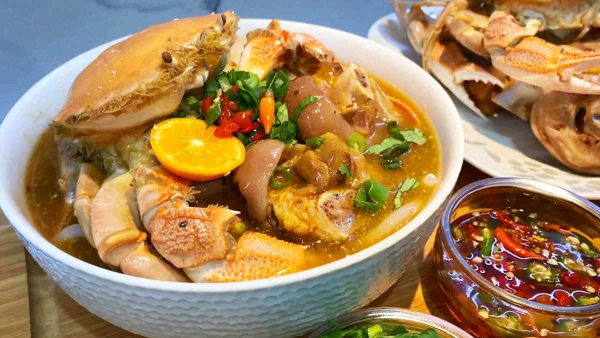 bánh canh ghẹ Cần Thơ