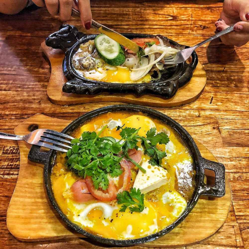 bánh mì chảo Đà Lạt