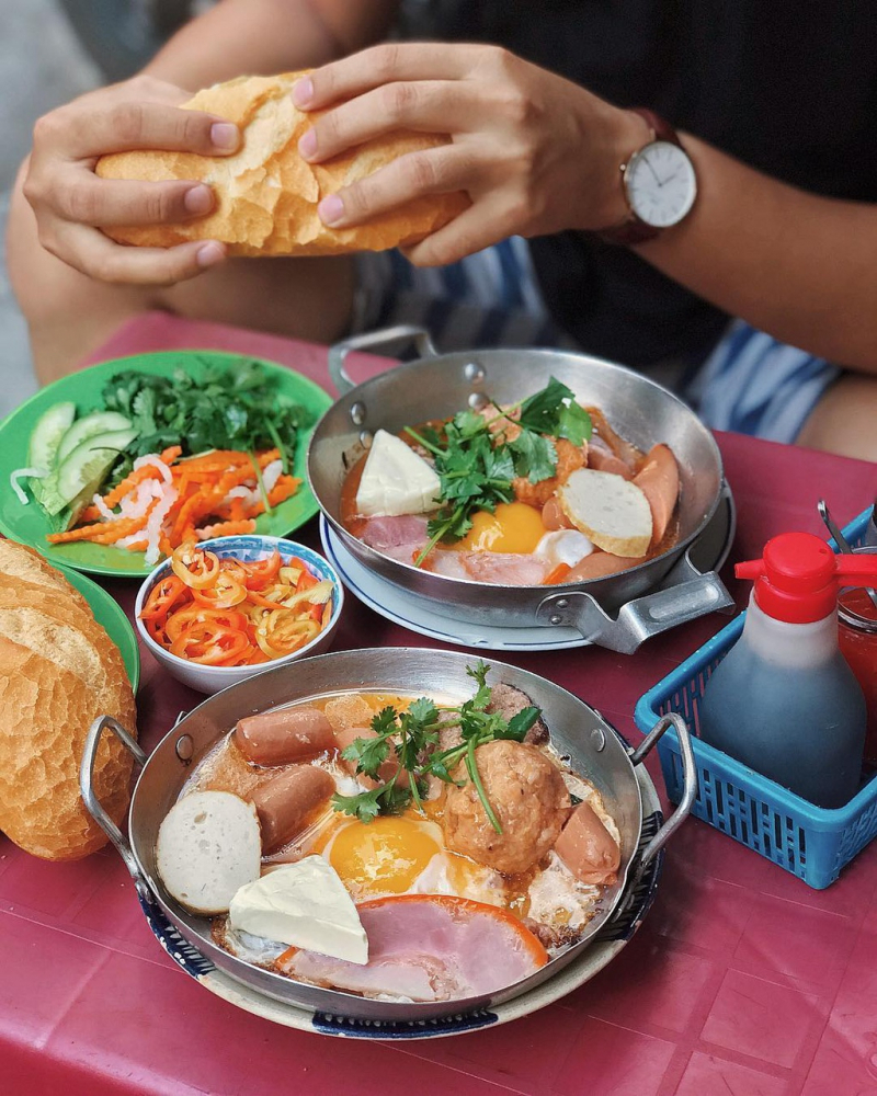Bánh mì chảo Vũng Tàu - Bữa sáng no nê và đầy dinh dưỡng