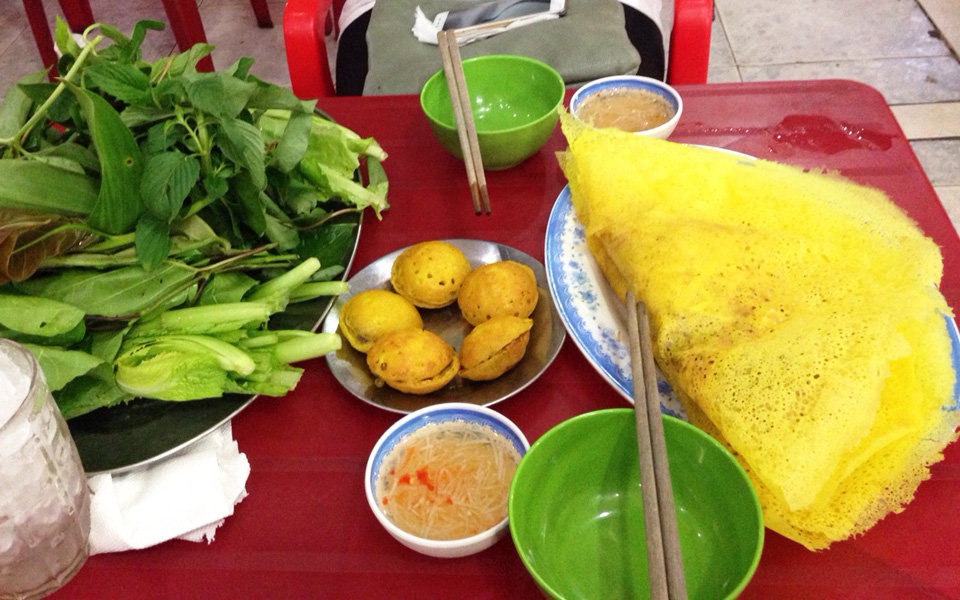 bánh xèo miền tây