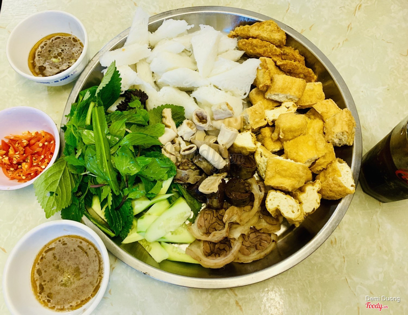 bún đậu mắm tôm hà nội