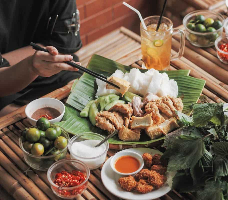 bún đậu mắm tôm hà nội