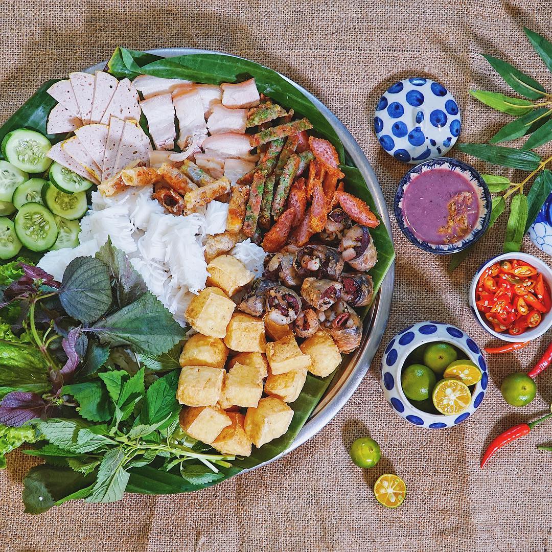 Top 10 bún đậu mắm tôm Đà Nẵng, chuẩn hương vị Hà Nội