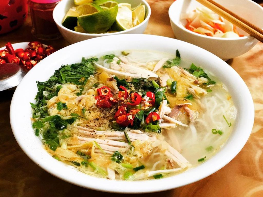 bún thang Hà Nội