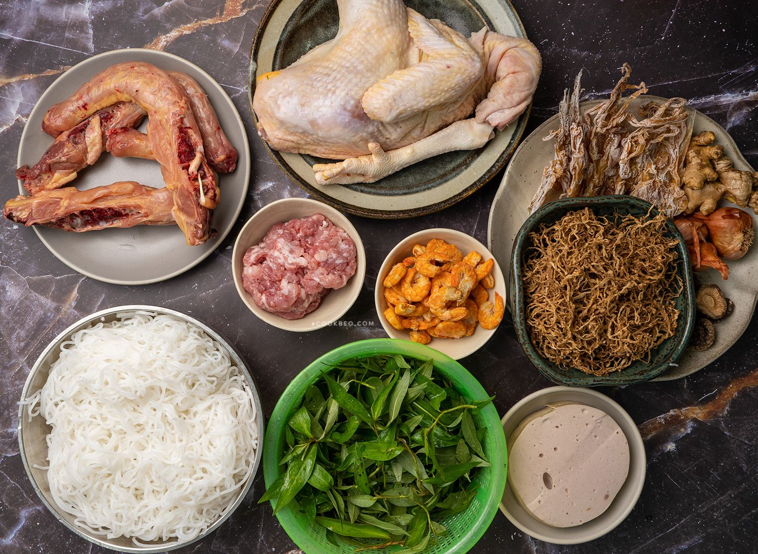 bún thang Hà Nội