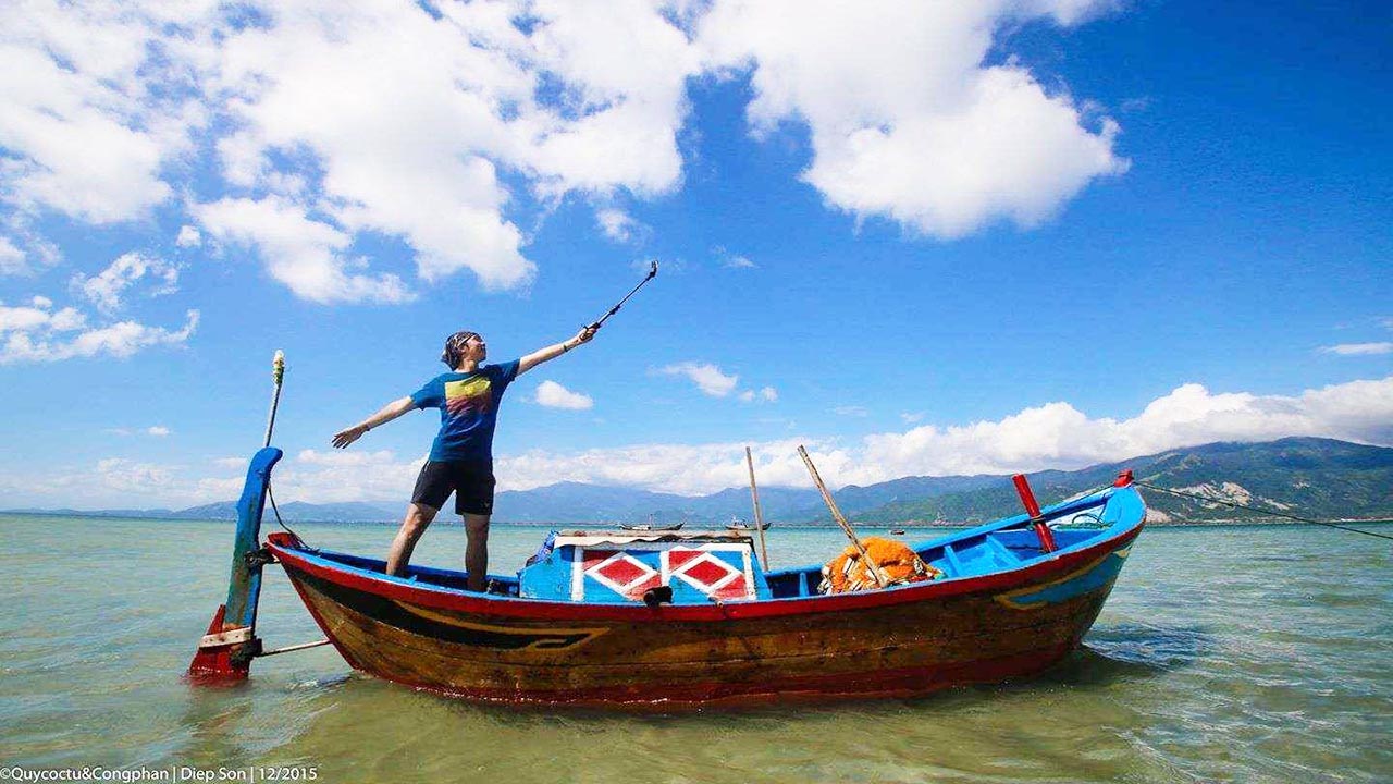 Đảo Điệp Sơn - Một khoảng trời thơ giữa bốn bề cát trắng nắng vàng 