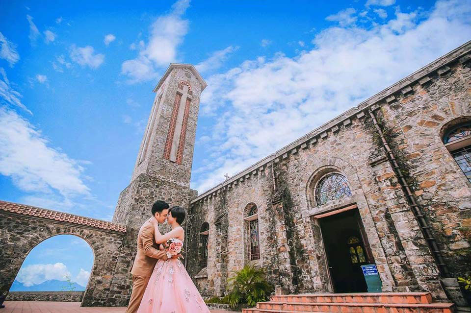 nhà thờ đá Tam Đảo