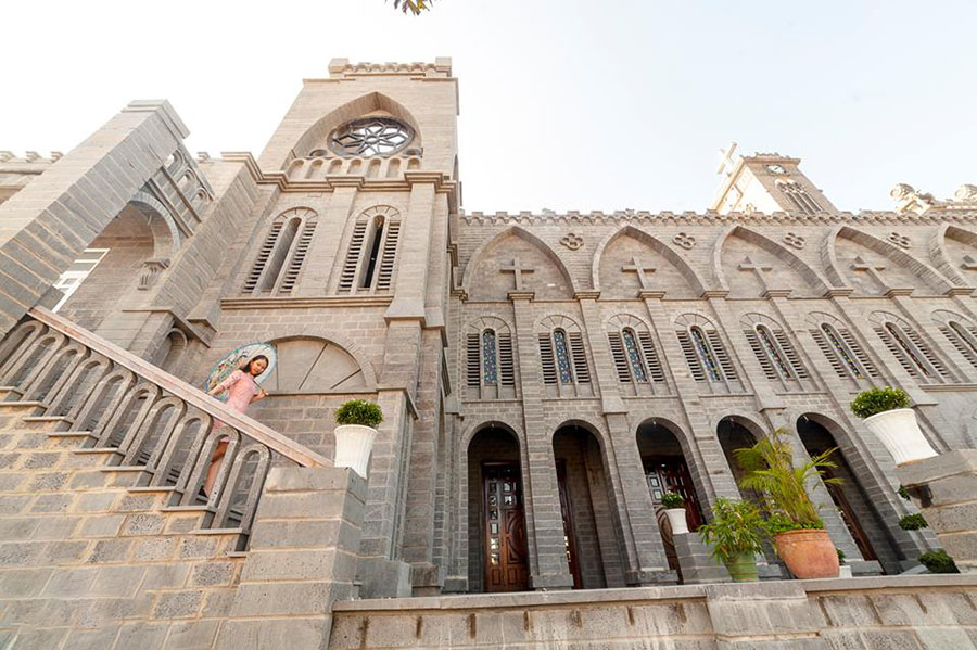 nhà thờ đá Tam Đảo