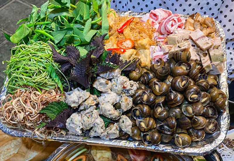 quán ốc ngon Hà Nội