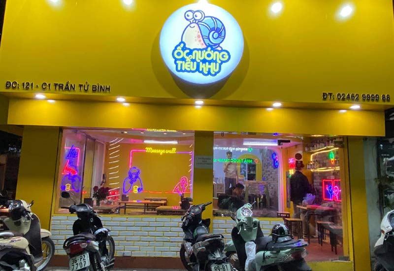 quán ốc ngon Hà Nội