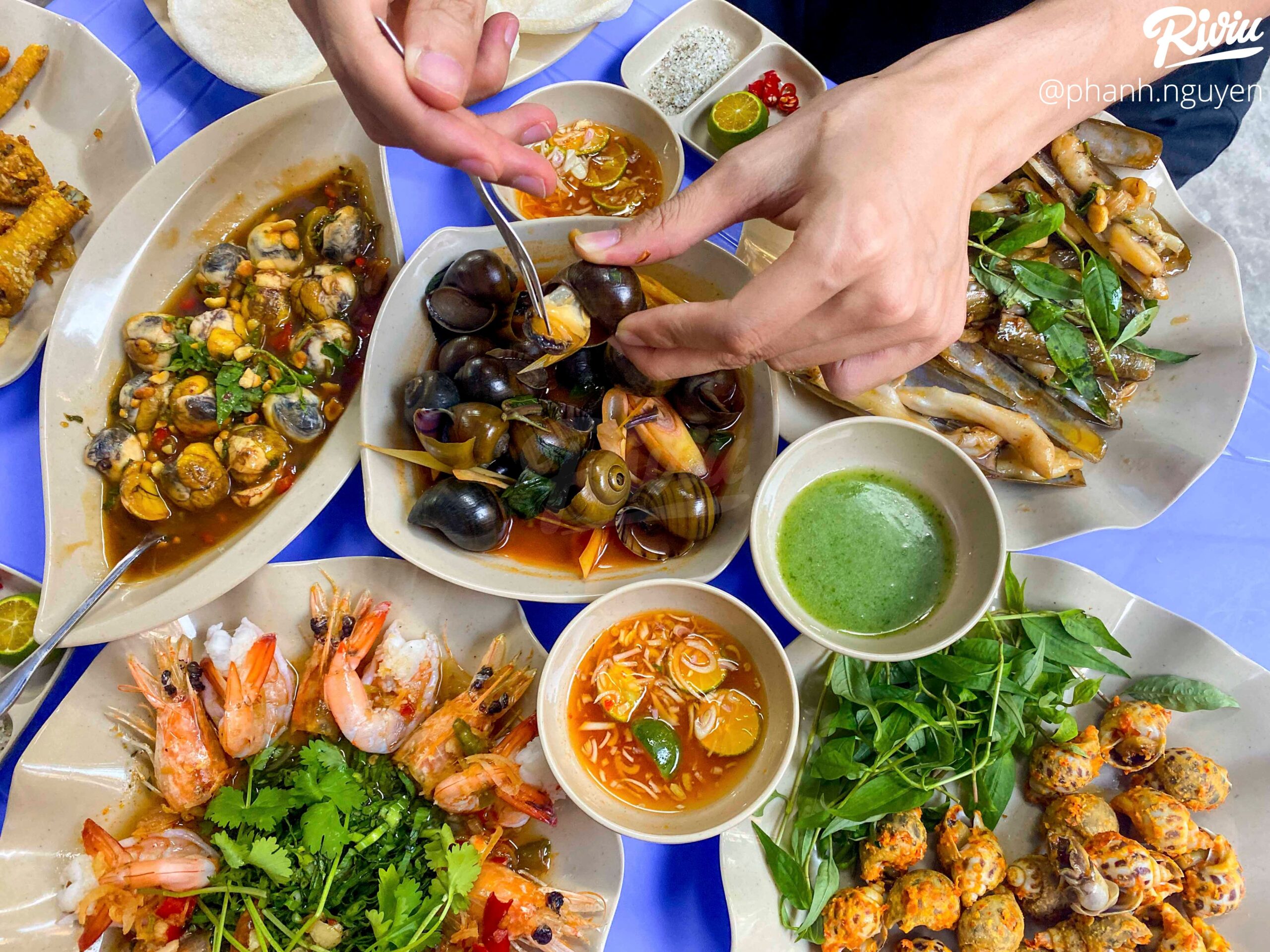 quán ốc ngon Hà Nội