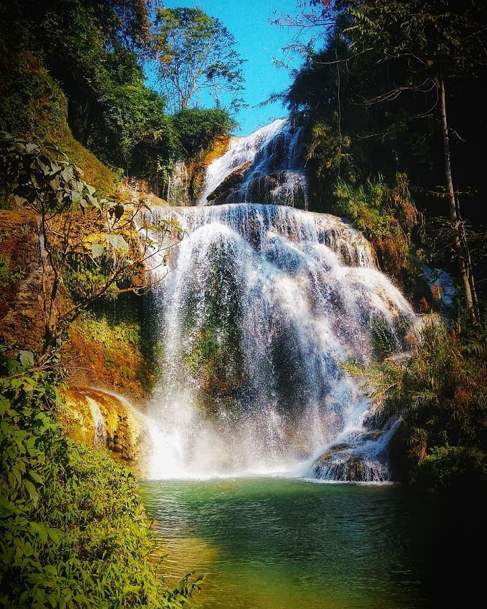 Thác Mu Hòa Bình - Điểm đến lý tưởng trong mùa hè