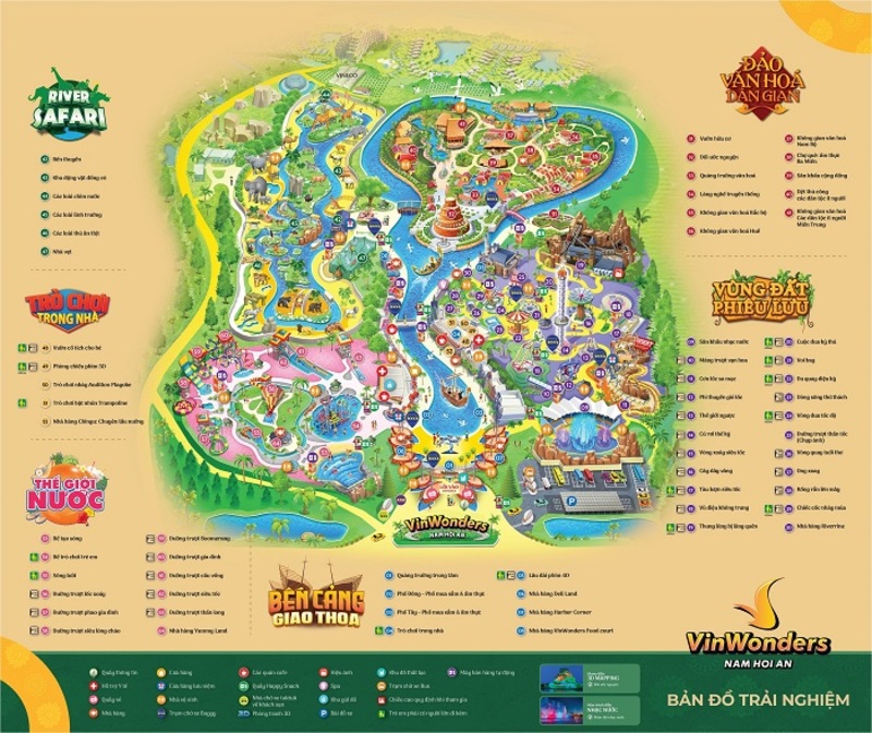 Kinh nghiệm vui chơi tại VinWonders Nam Hội An quên lối về